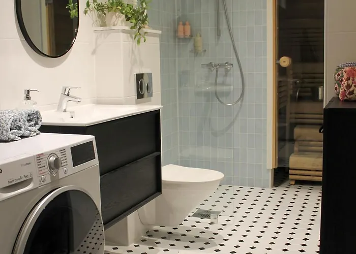 Cozy Scandinavian With Sauna & Free Parking Διαμέρισμα *